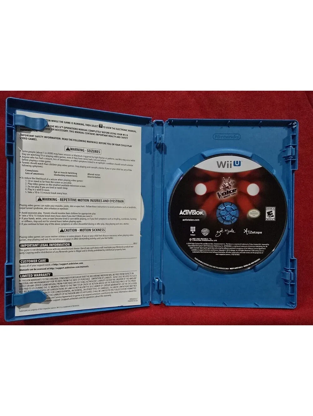 The Voice I Want You (Nintendo Wii U, 2014)